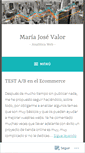 Mobile Screenshot of mariajosevalor.com